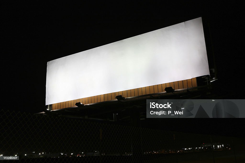 Billboard XXL leeren - Lizenzfrei Plakatwand Stock-Foto