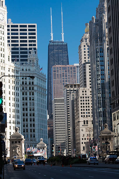 istock Michigan Avenue Cityscape 172285191