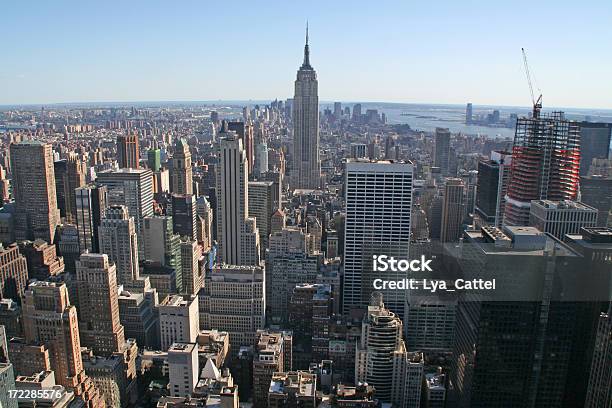 Nowy Jork Widok 4 - zdjęcia stockowe i więcej obrazów Bez ludzi - Bez ludzi, Bezchmurne niebo, Biurowiec