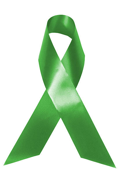 istock Green awareness ribbon 172285759