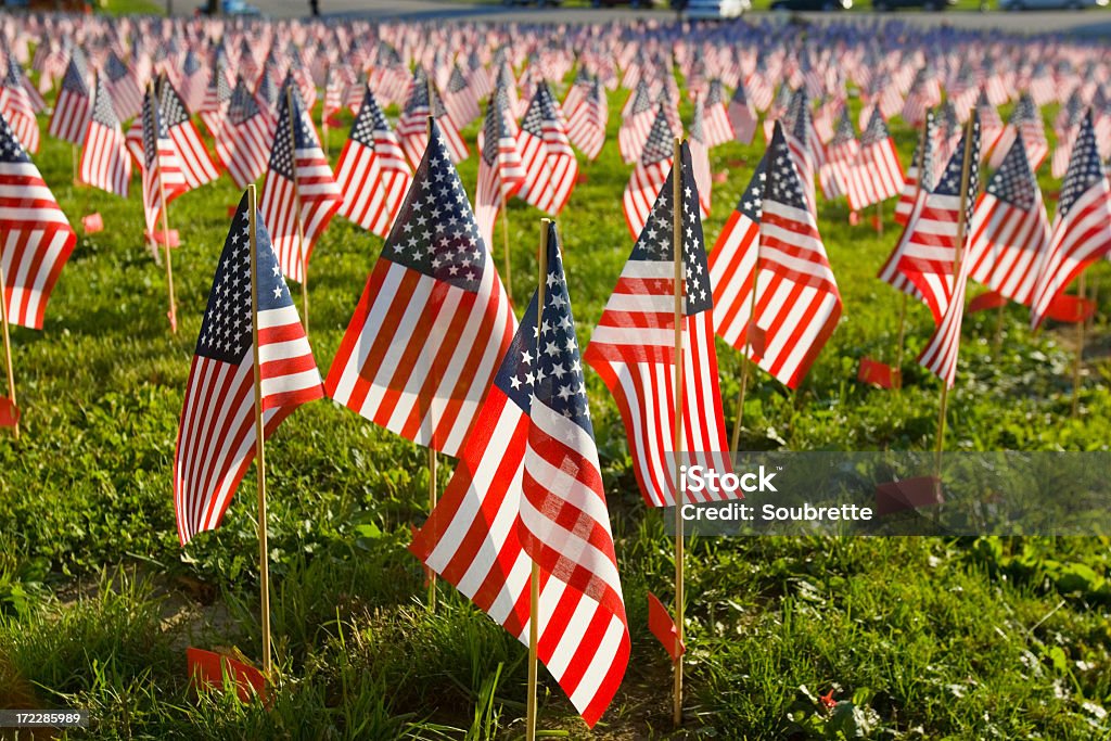 Memorial Day - Foto de stock de Bandeira royalty-free