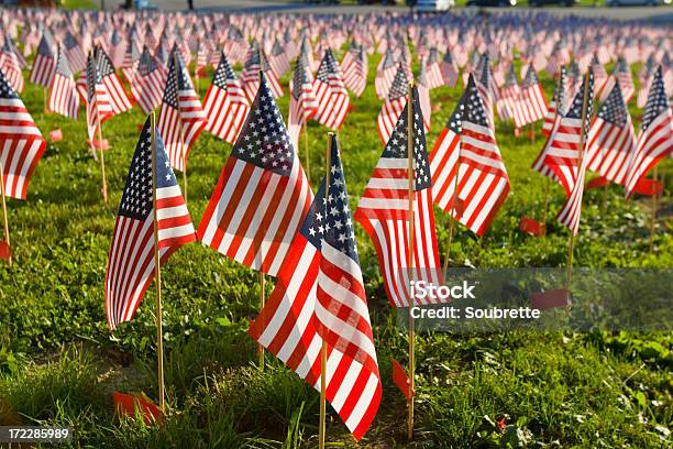 Foto de Memorial Day e mais fotos de stock de Bandeira - Bandeira, Pequeno, Arte, Cultura e Espetáculo