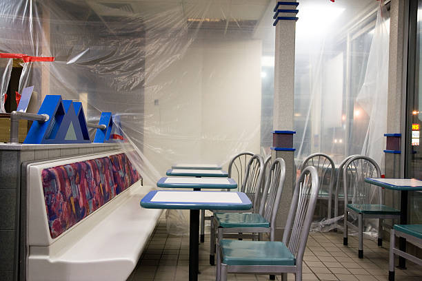Fast food restaurant renovation.
