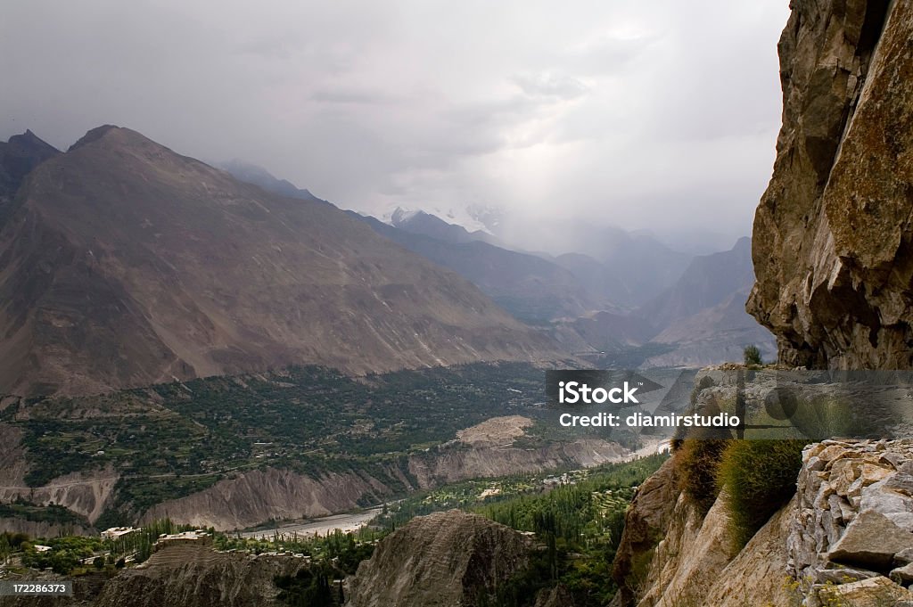 Karakoram, Pakistan, Valle dell'Hunza - Foto stock royalty-free di Rock Hill