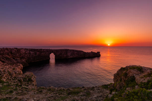 istock Sea landscape and sunset in Menorca 1722866078