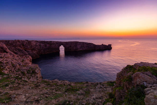 istock Sea landscape and sunset in Menorca 1722866645