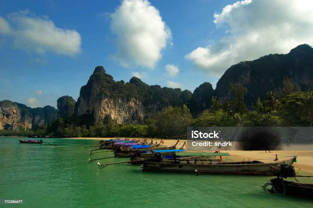 Krabi Beach - Foto de stock de Arbusto royalty-free