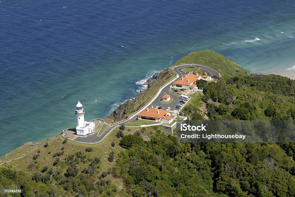 Cap Byron de l'air - Photo de Byron Bay libre de droits