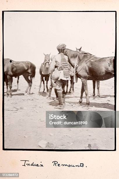 Cavalos Indianos - Fotografias de stock e mais imagens de 1890-1899 - 1890-1899, Adereço para a Cabeça, Adulto