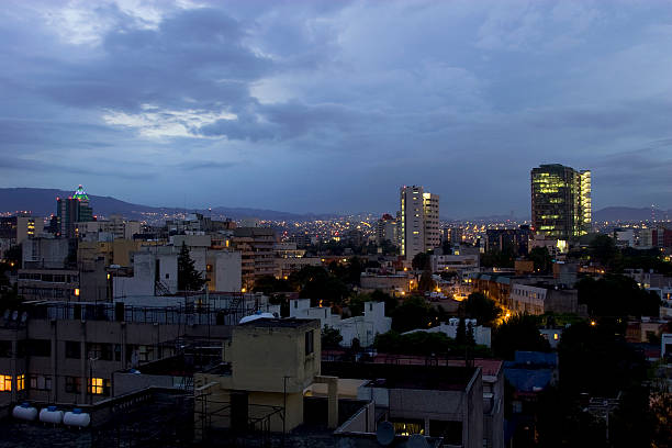 istock sunset at mexico city 172287278