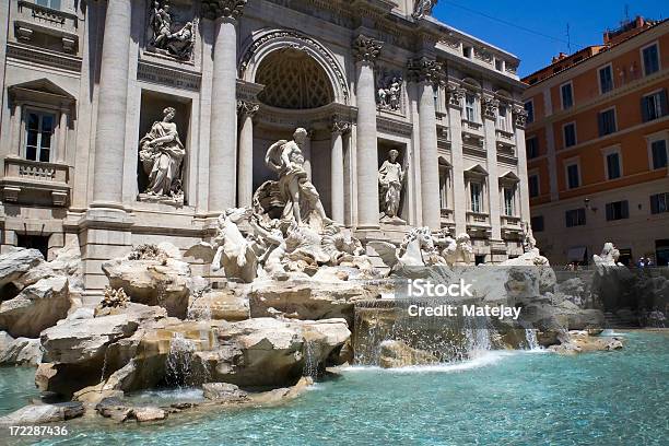 폰타나 Di Trevi In 로마 이탈리아 Empire에 대한 스톡 사진 및 기타 이미지 - Empire, 건물 외관, 건축