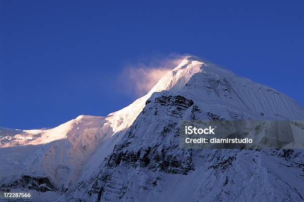 Nepal Gangapurna 7454 M W Himalajach - zdjęcia stockowe i więcej obrazów Alpinizm - Alpinizm, Aspiracje, Azja