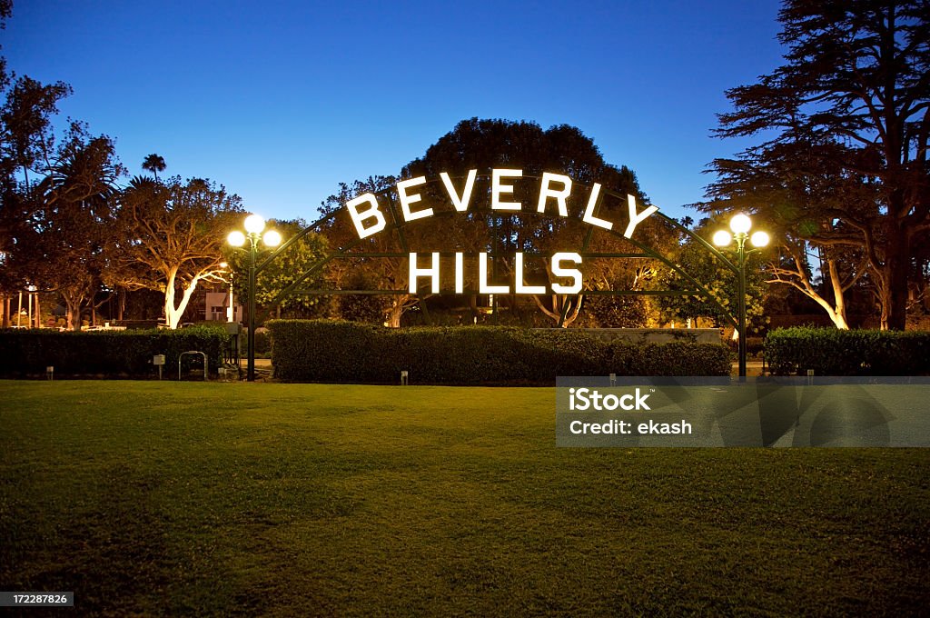 Beverly Hills, California - Lizenzfrei Beverly Hills Stock-Foto