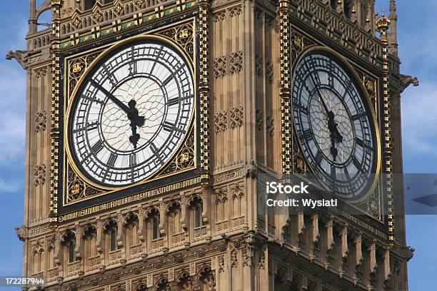 Mostrador De Relógio - Fotografias de stock e mais imagens de Big Ben - Big Ben, Capitais internacionais, Casas do Parlamento - Londres