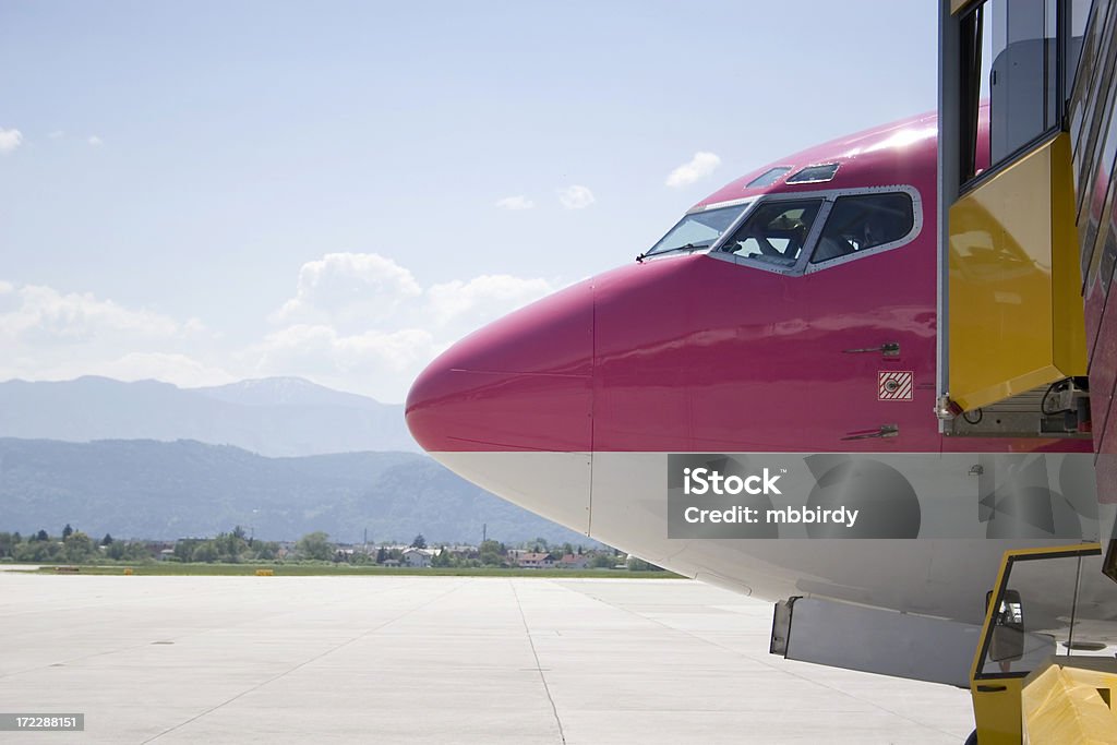 Flugzeug nose - Lizenzfrei Abschied Stock-Foto