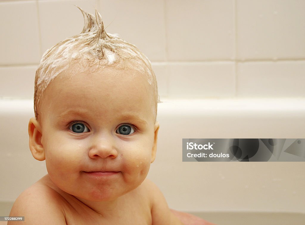 Badewanne Erinnerungen - Lizenzfrei Baby Stock-Foto