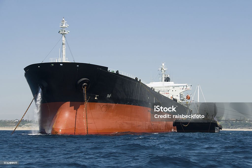 Pétrolier de la côte du sud de la Californie - Photo de Mer libre de droits