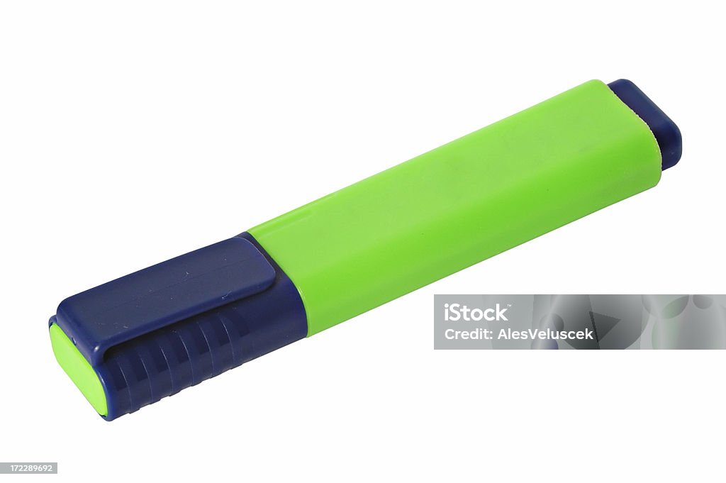 Feltro fluorescente marker - Foto stock royalty-free di Ambientazione interna