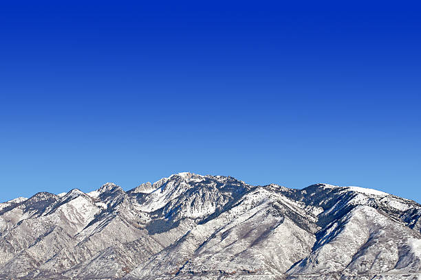 Wasatch mountain stock photo