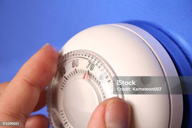 Thermostatserie Stockfoto und mehr Bilder von Anzeigeinstrument - Anzeigeinstrument, Elektrizität, Fotografie