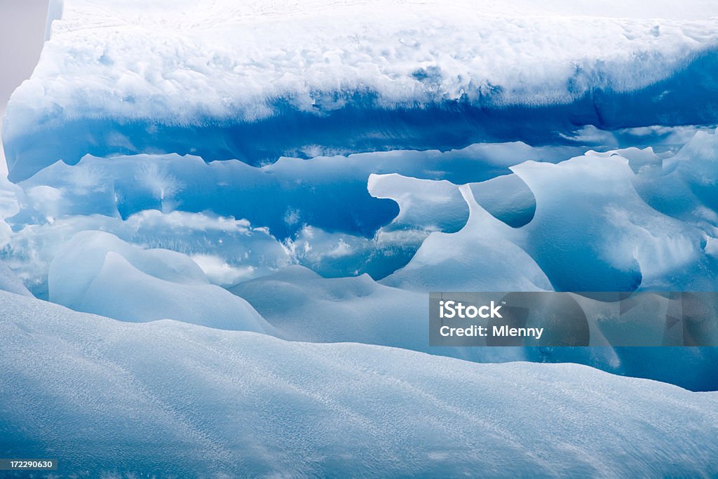 Iceberg détail Antarctique IV - Photo de Abstrait libre de droits