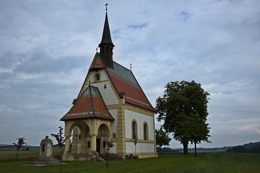 Chapel of Saint Roch in Radisov, Pardubice Region, Czech Republic, Europe