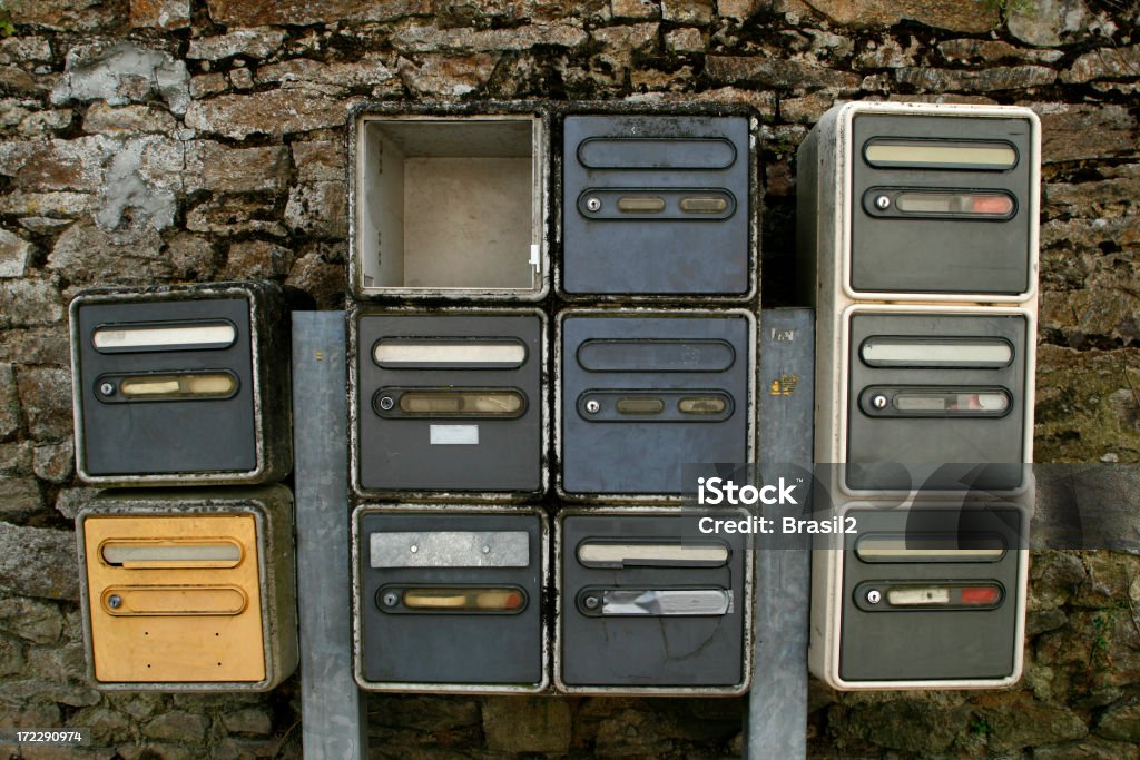 Briefkasten - Lizenzfrei Abschicken Stock-Foto