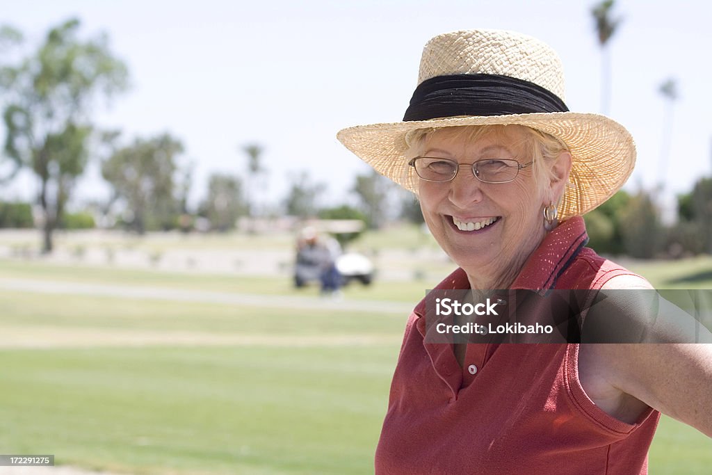 Lady en el campo de Golf - Foto de stock de Arizona libre de derechos
