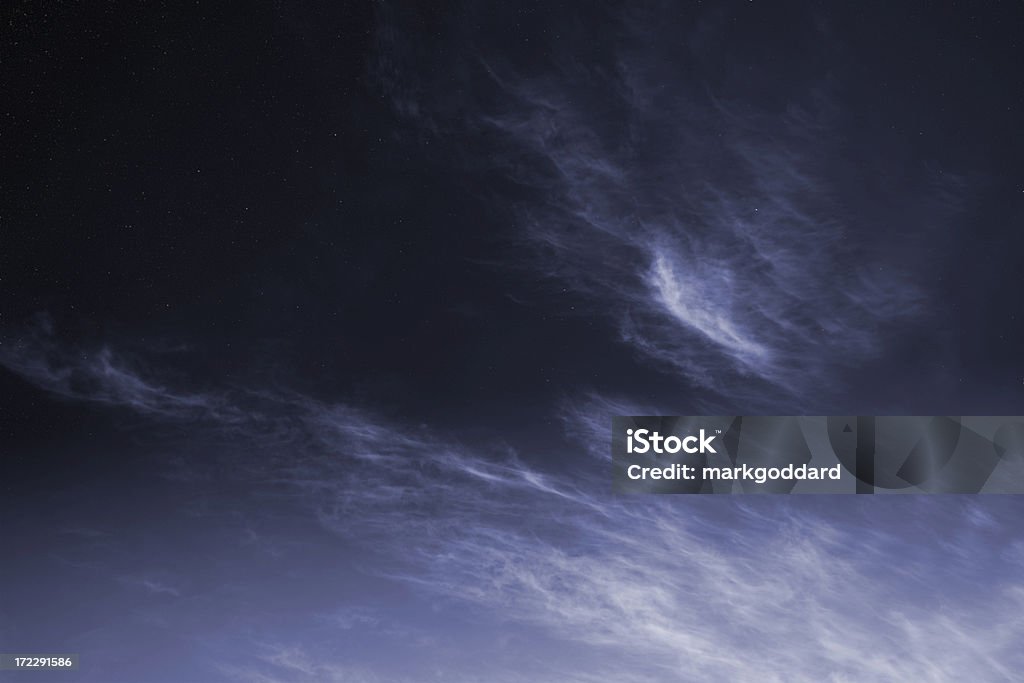 Night cielo - Foto de stock de Azul libre de derechos