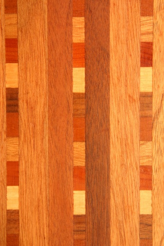 Wood parquetry macro showing different kinds of wood