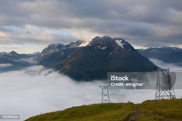 Photo libre de droit de Mont Hoher Riffler banque d'images et plus d'images libres de droit de Affiche - Affiche, Alpes européennes, Alpinisme