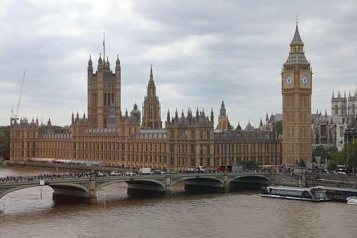 The Houses of Parliament or Westminster palace and Elizabeth Tower, commonly called Big Ben, are among London's most iconic landmarks. Big Ben, London tower clock famous for its accuracy and for its massive bell.