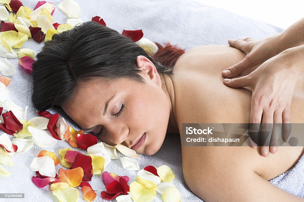 Massage - Lizenzfrei Alternative Behandlungsmethode Stock-Foto