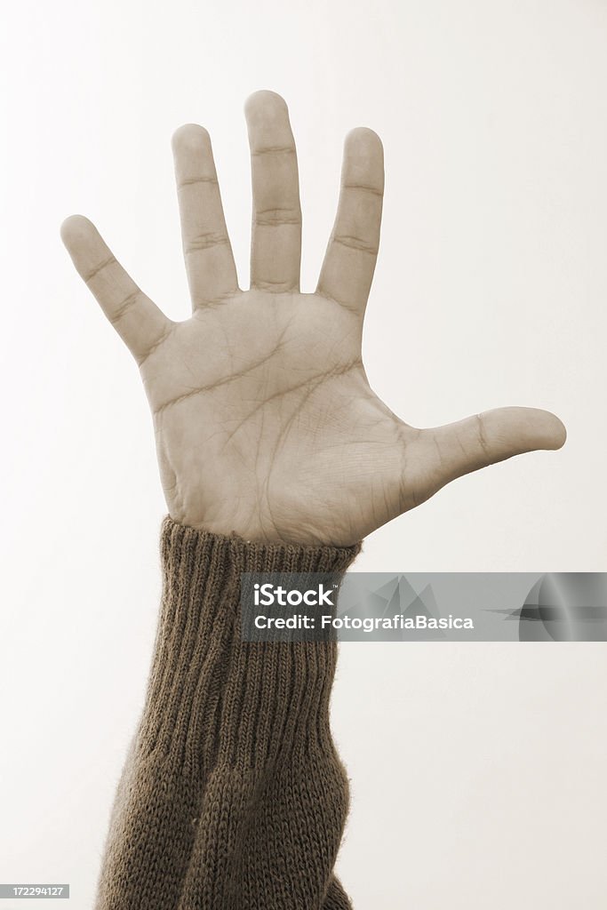 Mano - Foto stock royalty-free di Aula