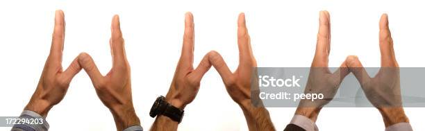 Time Out Hand Sign Stock Photo - Download Image Now - Letter W, Hand Sign, Cut Out