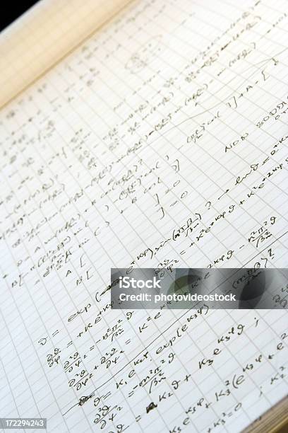 Mano Complesso Real Formule Di Matematica - Fotografie stock e altre immagini di Abilità - Abilità, Analizzare, Avversità