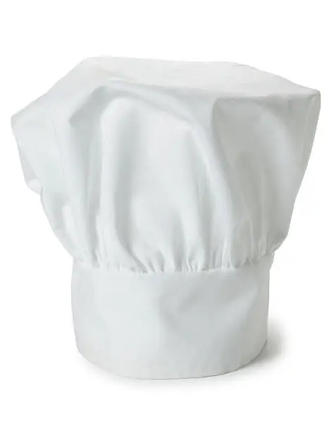 Photo of Chef's Hat Isolated on White Background