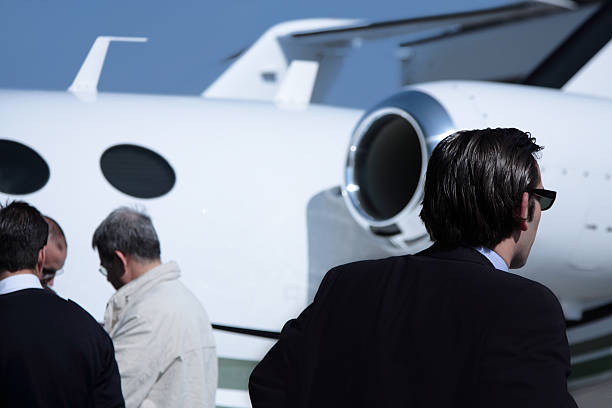 istock Business People and Jet 172294476