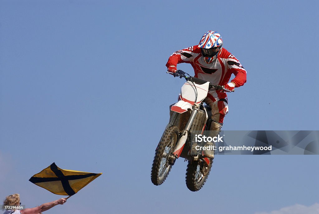 Saltar vermelho - Foto de stock de Corrida esportiva royalty-free