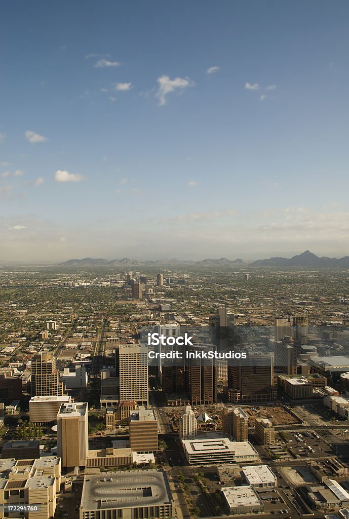 Vista aérea de Phoenix - Foto de stock de Arizona royalty-free