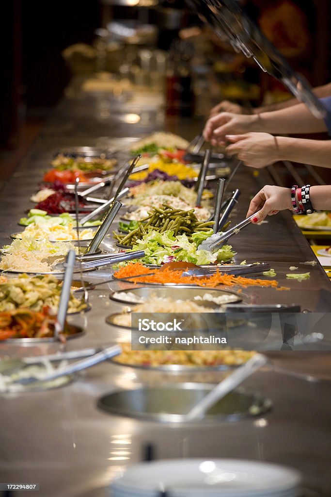 Servicio de Catering y de alimentos - Foto de stock de Fideos libre de derechos