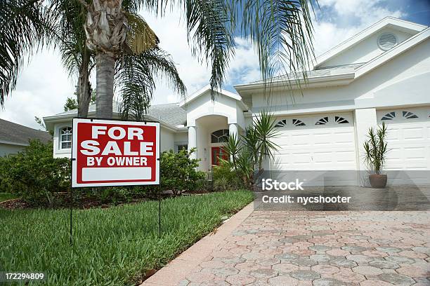 Casa Para Venda - Fotografias de stock e mais imagens de Florida - EUA - Florida - EUA, For Sale - Frase em inglês, Casa