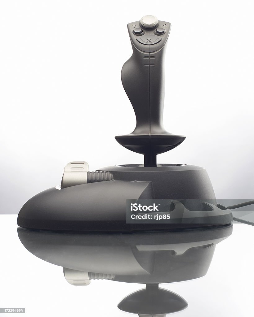 Joystick computer - Foto stock royalty-free di Acceleratore