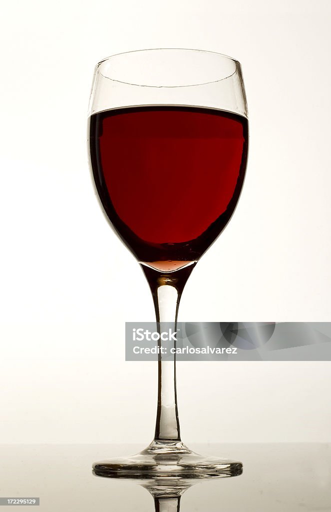 Vino tinto de wineglass - Foto de stock de Alimento libre de derechos