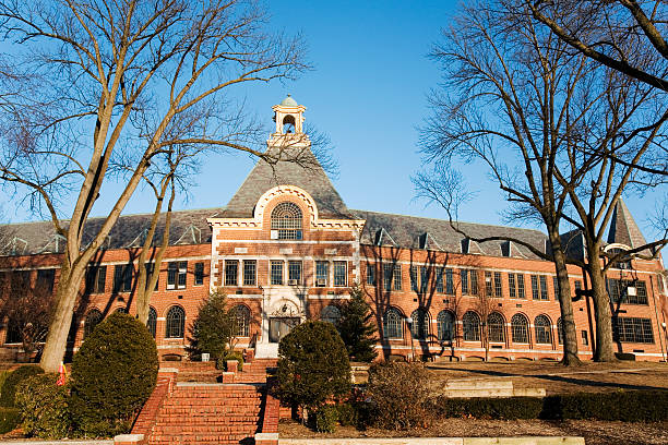istock Suburban High School 172295181