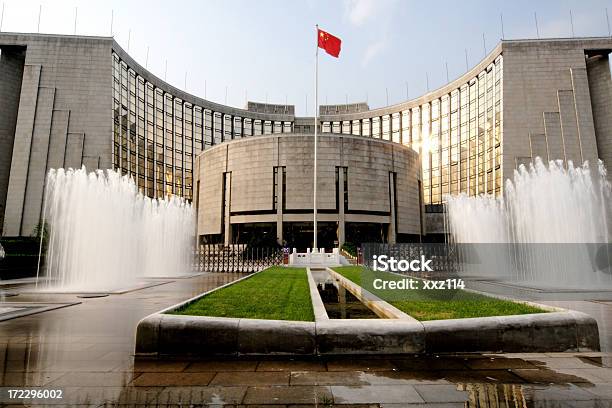 Foto de Banco Central Da China Em Beijing e mais fotos de stock de China - China, Banco - Edifício financeiro, Transações Bancárias