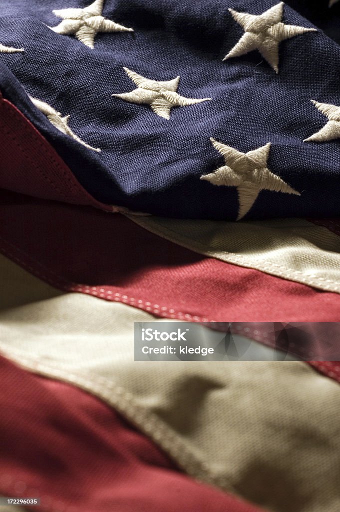 Flag Detail of US Flagsee also: American Flag Stock Photo