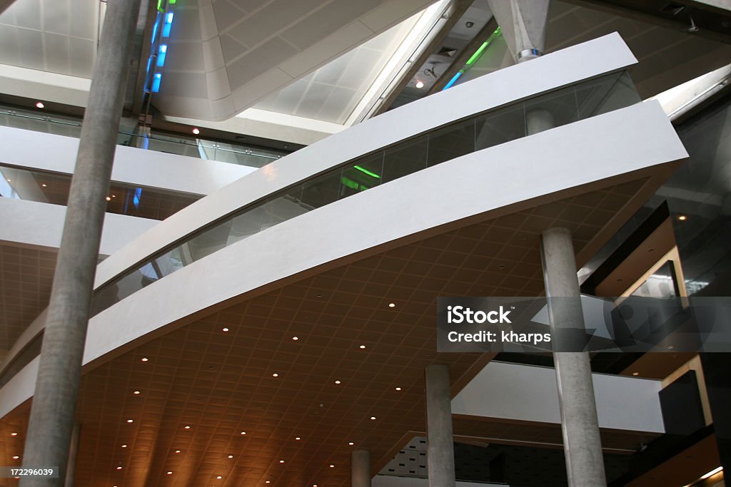 Bibliotheca Alexandrina, Alexandria, Egypt Floating conference room inside the Norwegian designed new library in Alexandria, Egypt. Alexandria - Egypt Stock Photo