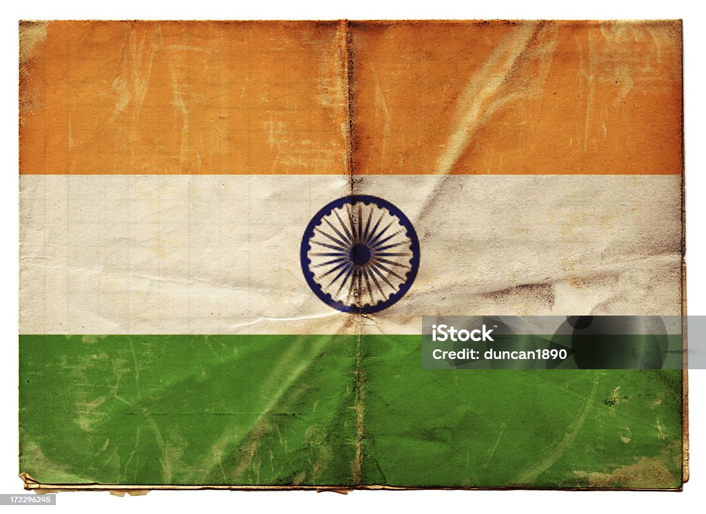 Bandeira da Índia (XXL - Royalty-free Acabado Foto de stock