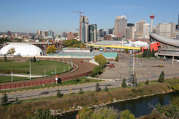 istock Downtown Calgary. Close Proximity To The Racetrack. 172296705